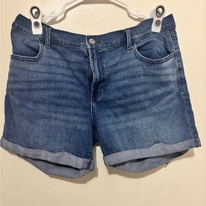 Women’s old Navy Denim Roll-Cuff Shorts - Blue
